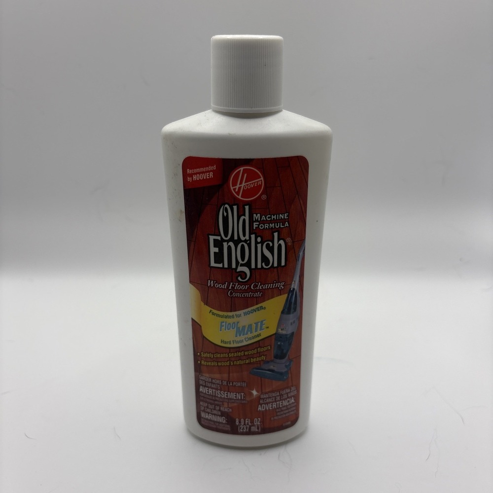 Hoover Old English Wood Floor Cleaning Concentrate Floormate Cleaner 8 fl oz NEW